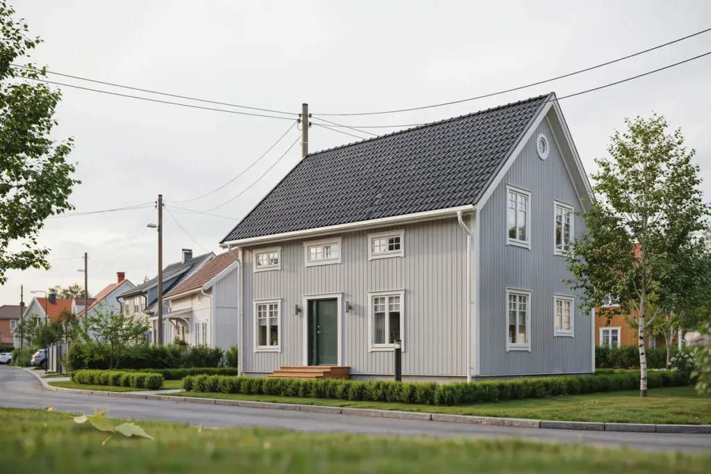 takbyte med nya pannor p villa i s vedalen