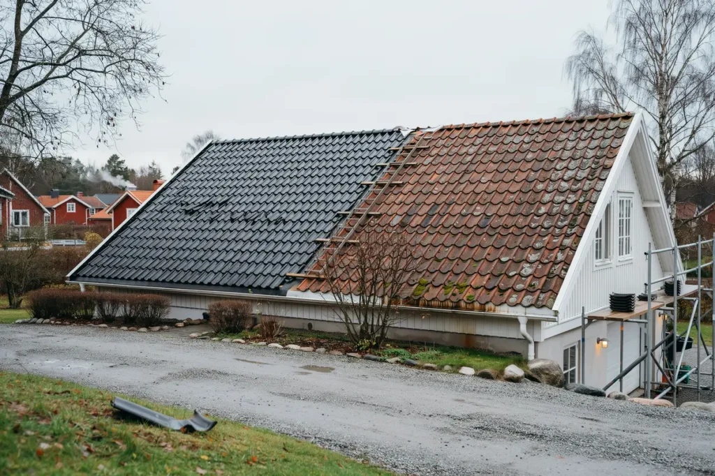 takrenovering som l nar sig smarta val f r ett h llbart och v rdeh jande tak
